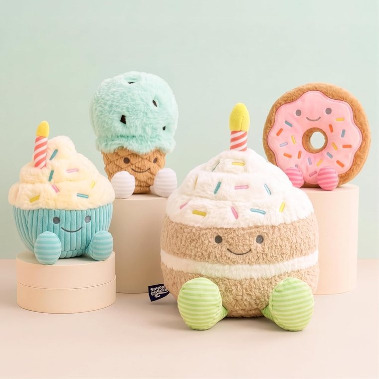Birthday Cake Food Plush Toy view 3