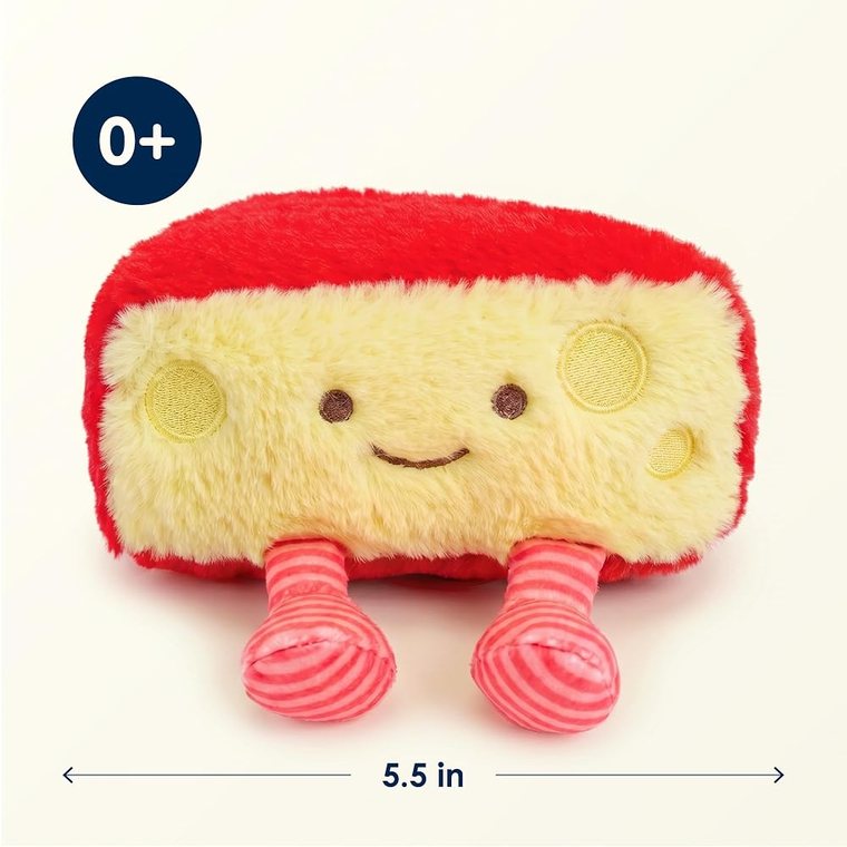 Cheese Wedge Food Plush Toy view 2