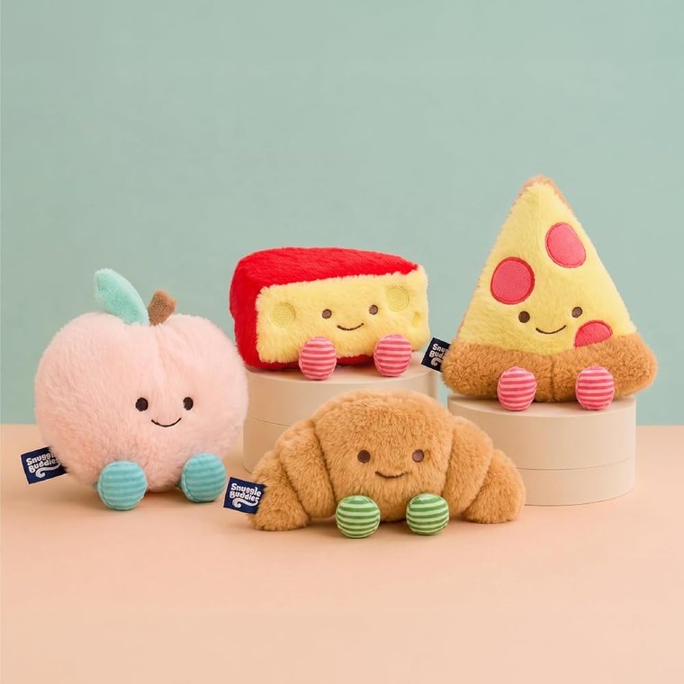 Cheese Wedge Food Plush Toy view 3