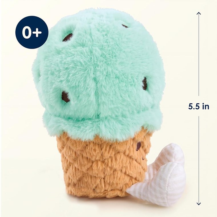 Mint Choc Chip Ice Cream Food Plush Toy view 2