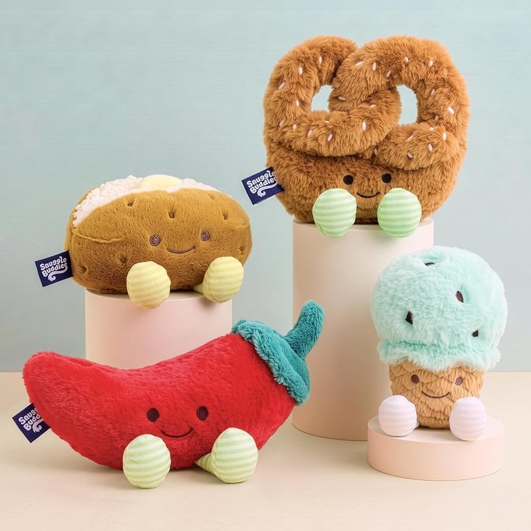 Soft Pretzel Food Plush Toy view 3